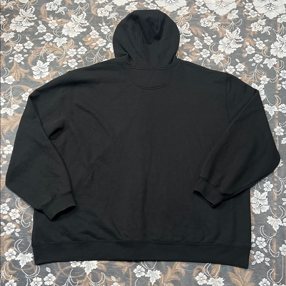 Carhartt Black Hooded Jacket Hoodie Zipper Front Original Fit - Picture 4 of 4